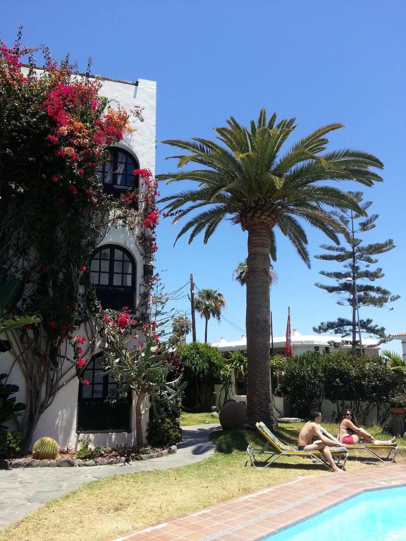 Apartamentos El Chaparral Playa del Inglés Exterior foto