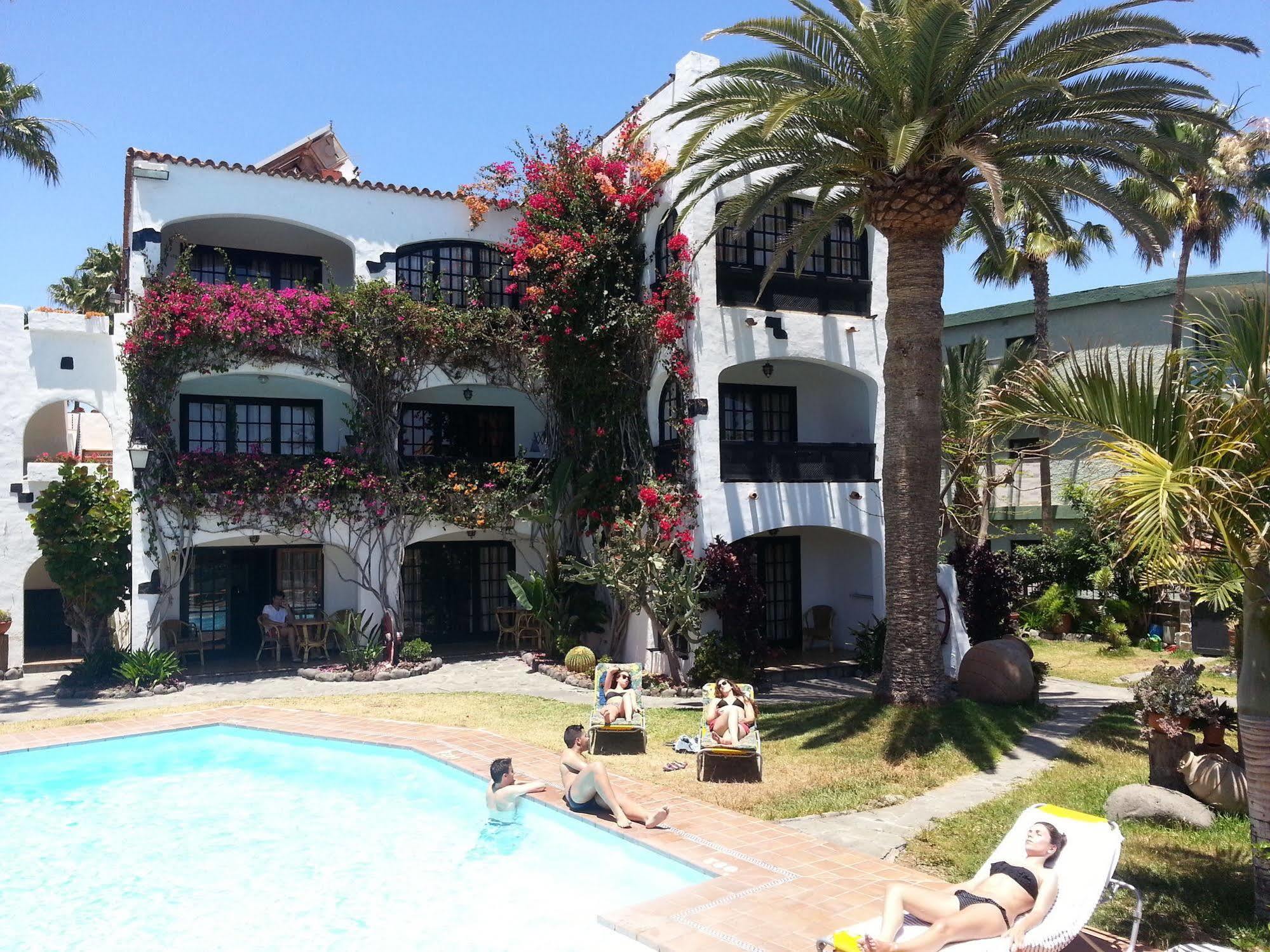 Apartamentos El Chaparral Playa del Inglés Exterior foto